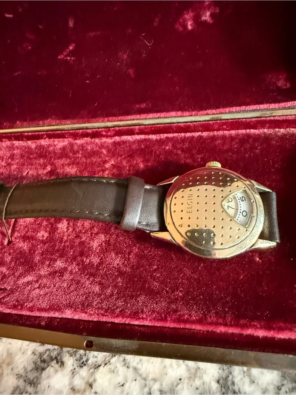 1950's Elgin Golf Ball Manual Wind Watch-Super Condition